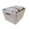 Simplify Storage Bin, Plastic, Beige, 16.8 in H, 14 in W, 16.8 in L 25435-FEJ - alternate 3